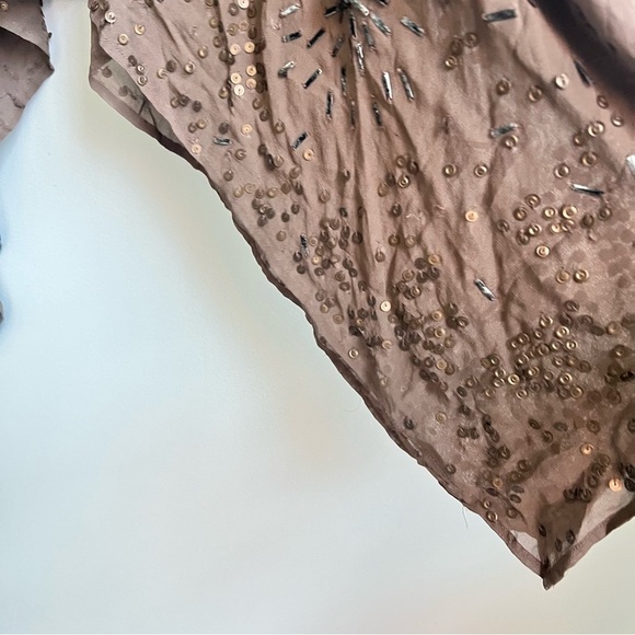 JEN'S PIRATE BOOTY Gaudi Sequin Embellished Swim Cover Tunic Top One size Boho - Picture 13 of 15